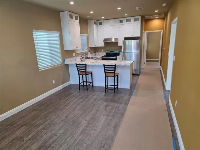 Living room + kitchen