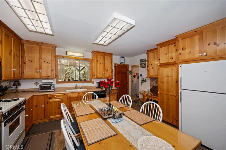 Kitchen and dining area
