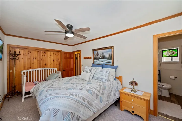 Main level primary bedroom