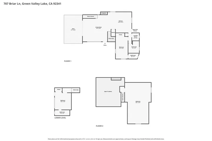 Combined floorplan