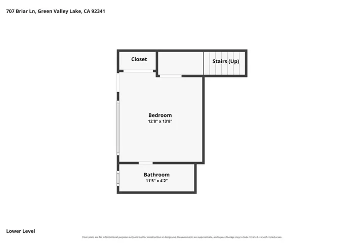 Bottom level floorplan