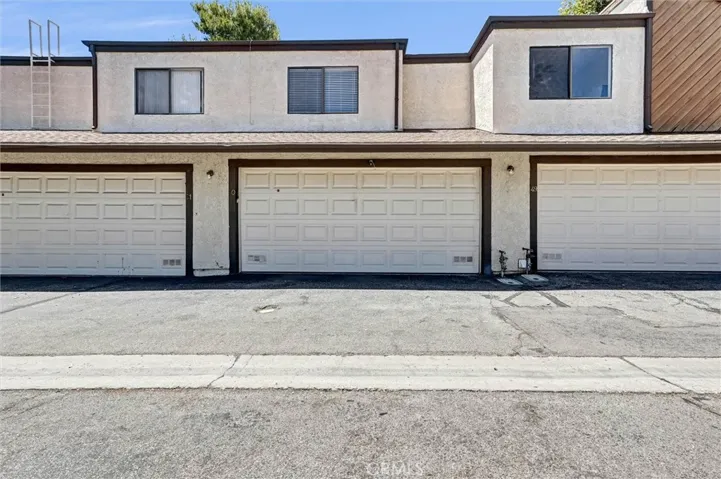 Garage View at Rear of Unit