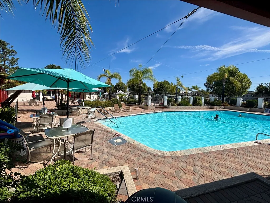The larger pool