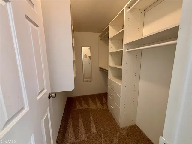 Primary walk-in closet