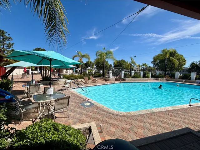 The larger pool