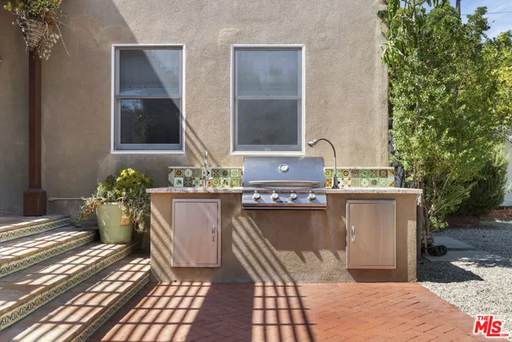 Outdoor BBQ Area
