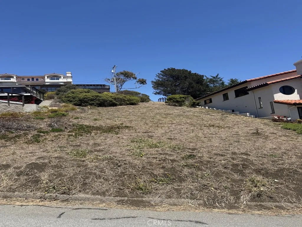 FRONT OF LOT LOOKING UP
