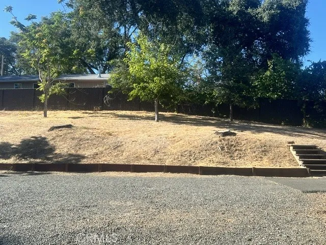 North side of front yard