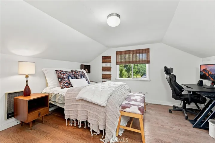 Upstairs bedroom facing east