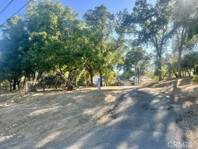 Driveway to gate from Howard