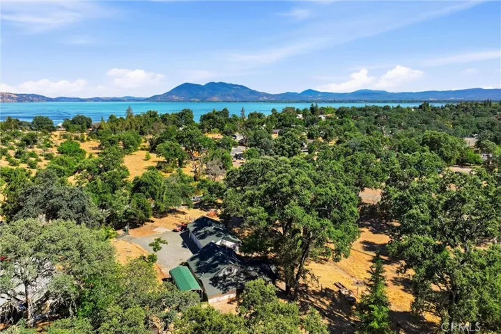Farm living in a lake community! Mt Konocti in the distance.