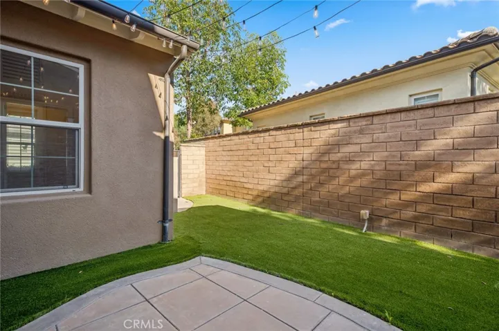 Private Back Patio