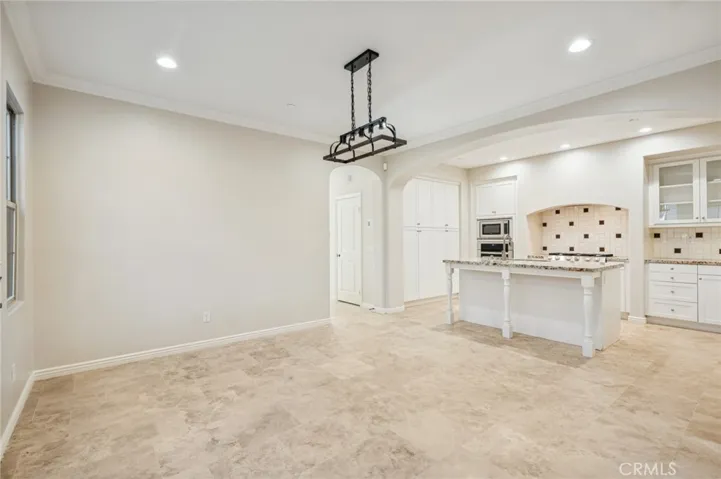Open Kitchen and Eating Area