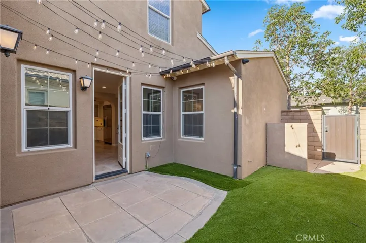 Private Back Patio
