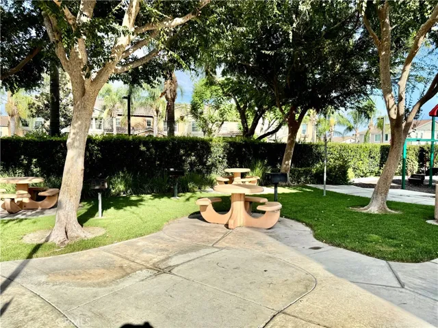 Sitting area in community