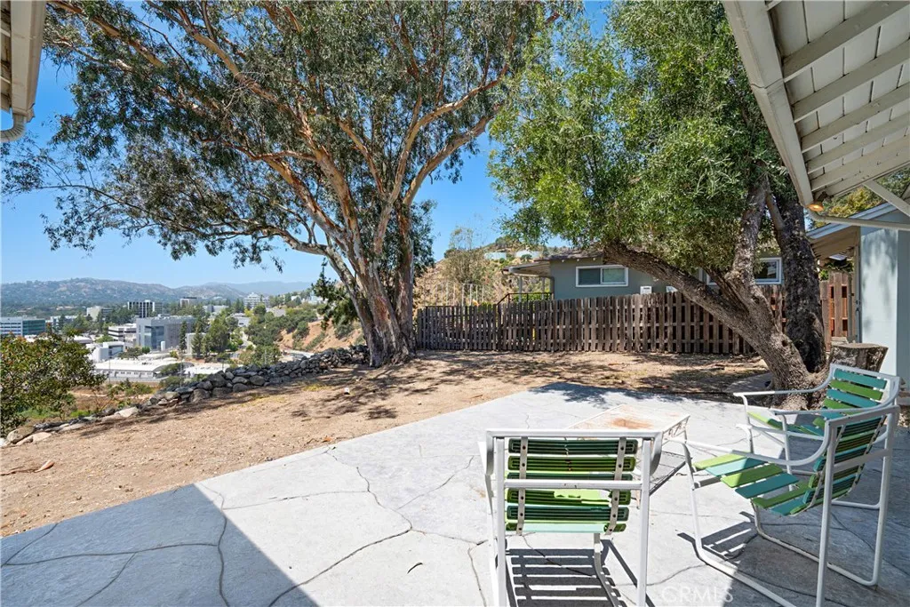 UNOBSTRUCTED VIEW FROM PATIO AREA