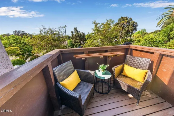Balcony off Kitchen