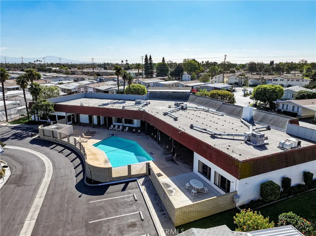 The spacious pool area offers plenty of room for relaxing, socializing, and enjoying the sunshine.