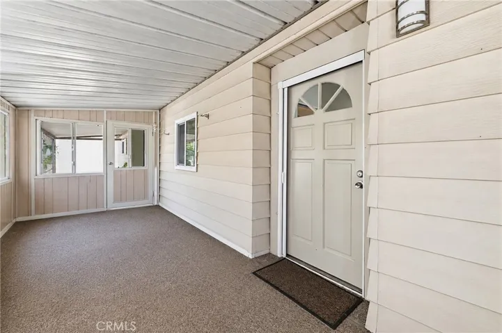 This enclosed patio provides extra living space—perfect for a home office, sitting room, hobby room, or whatever best suits your needs.