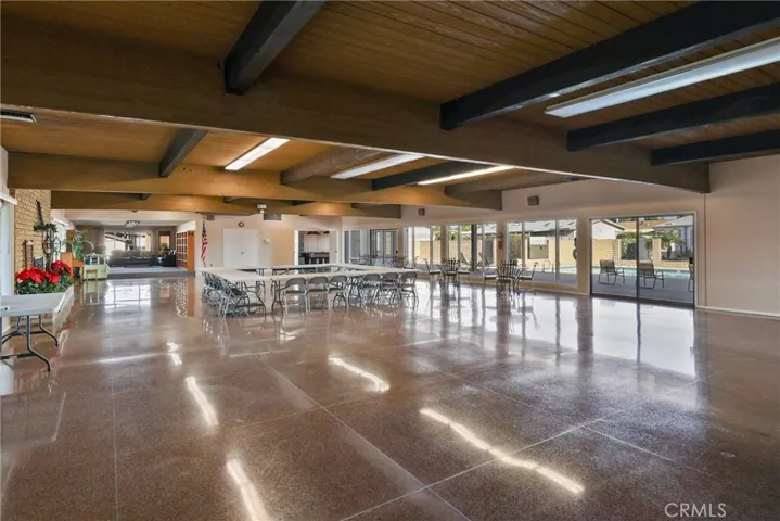 A spacious community clubhouse offering plenty of room for gatherings, activities, and social events.