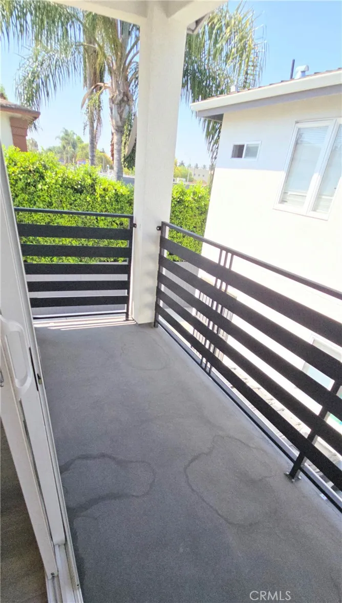 Balcony from main bedroom