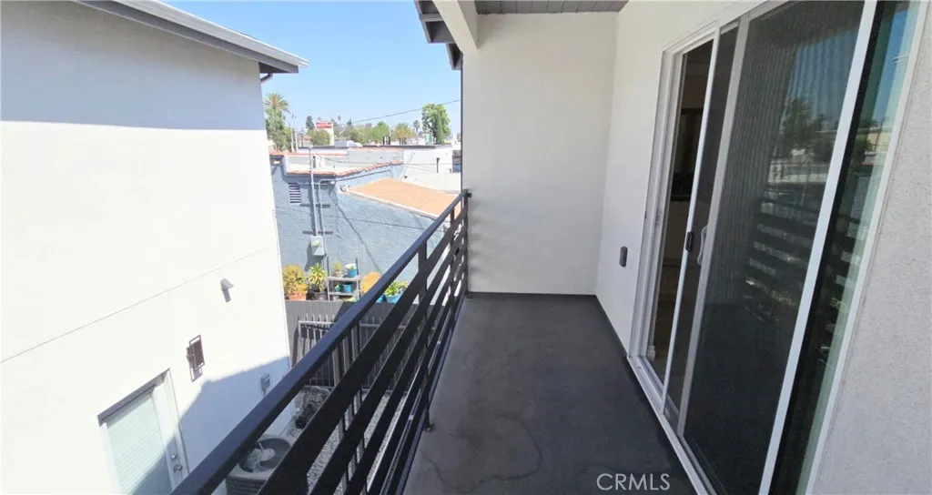 Balcony from main bedroom