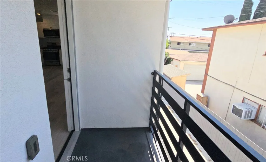 Balcony from the living room
