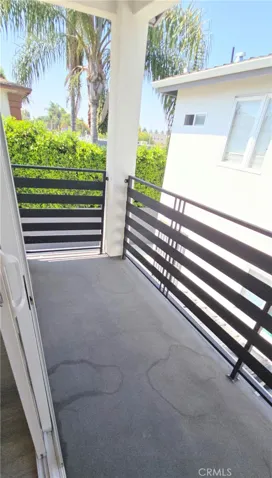 Balcony from main bedroom
