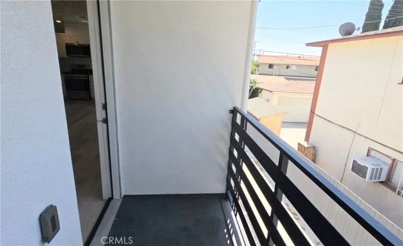 Balcony from the living room