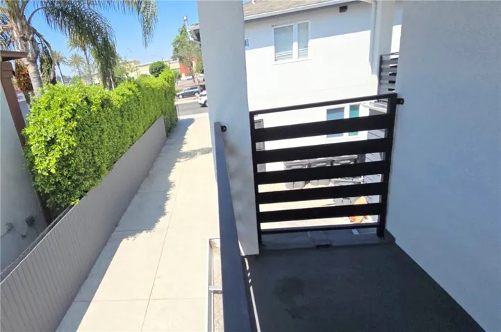 Balcony from the living room