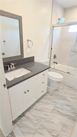 Hallway bathroom