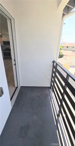 Balcony from the living room