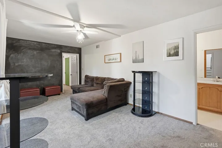 family room attached to third bedroom