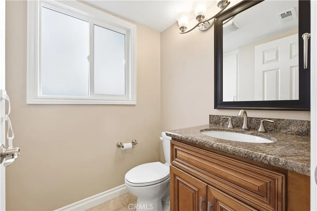 Powder room on main floor