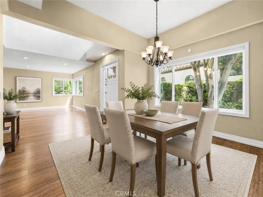 Formal Dining Room Digitally staged