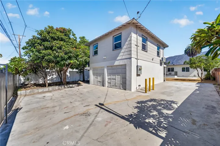 Rear Driveway