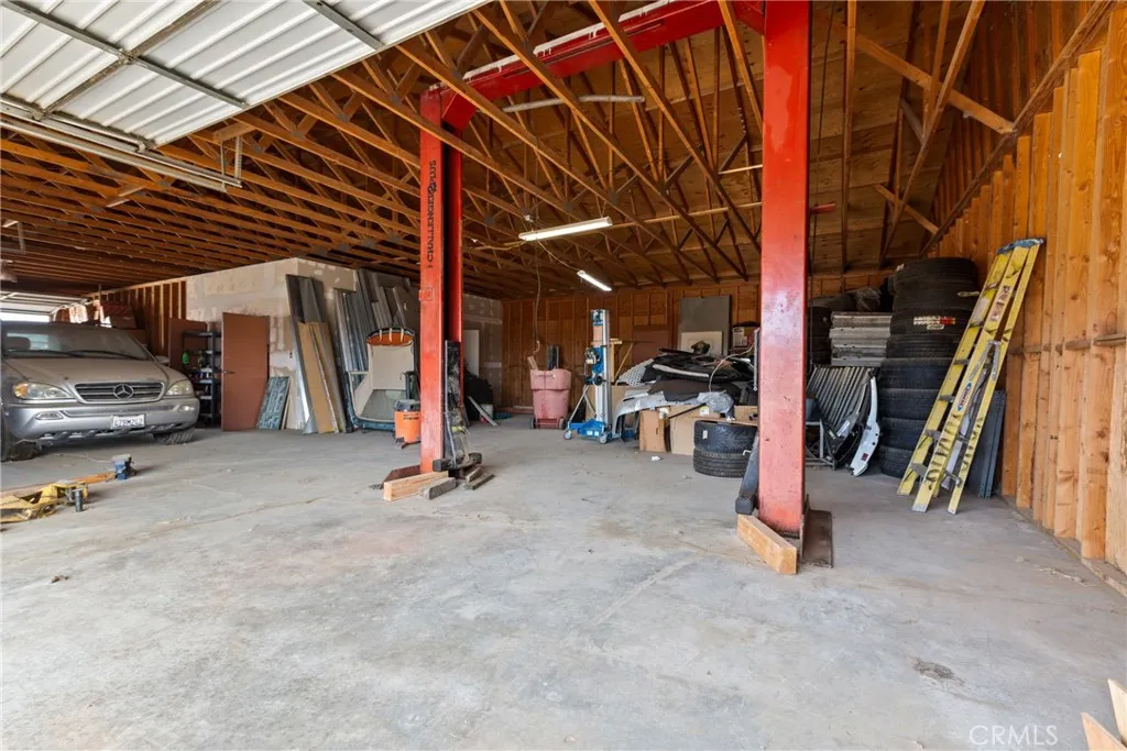 Inside Garage