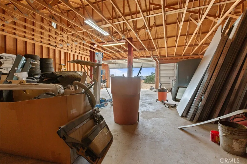 Inside Garage