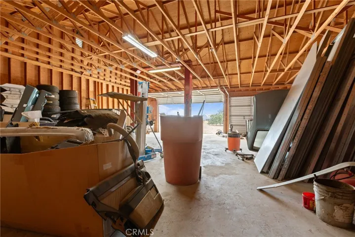 Inside Garage