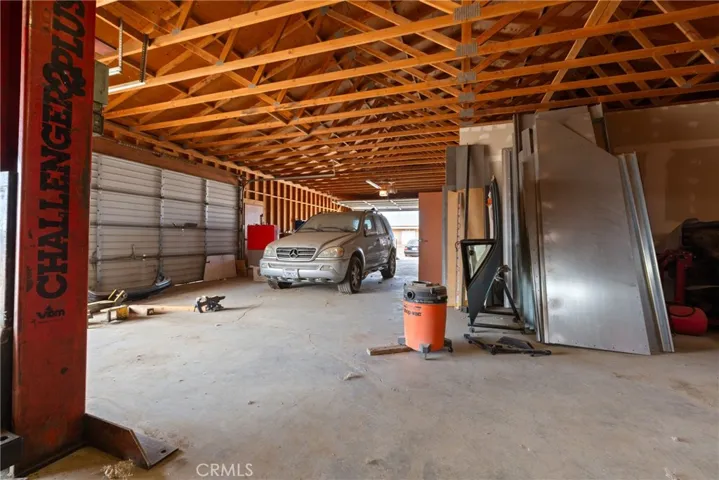 Inside Garage