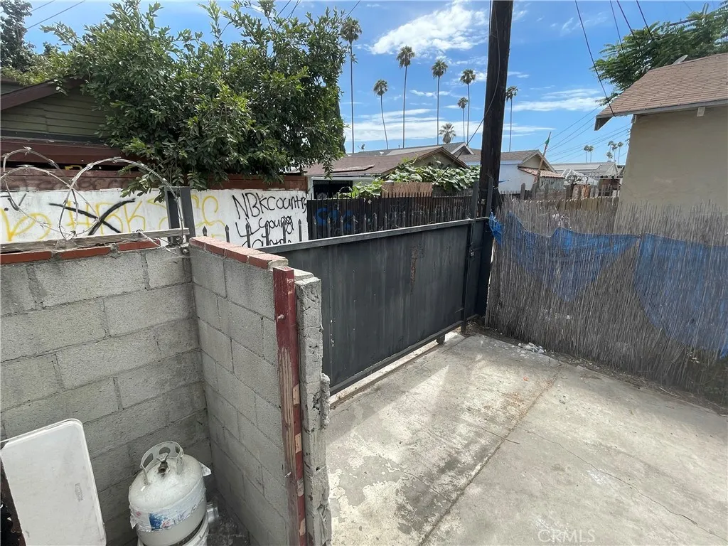 Alley entrance