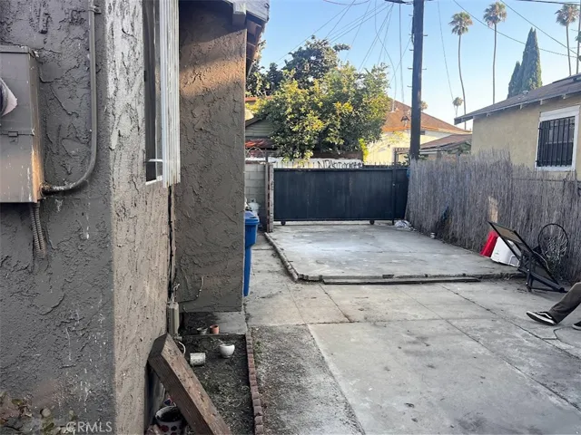 back unit driveway
