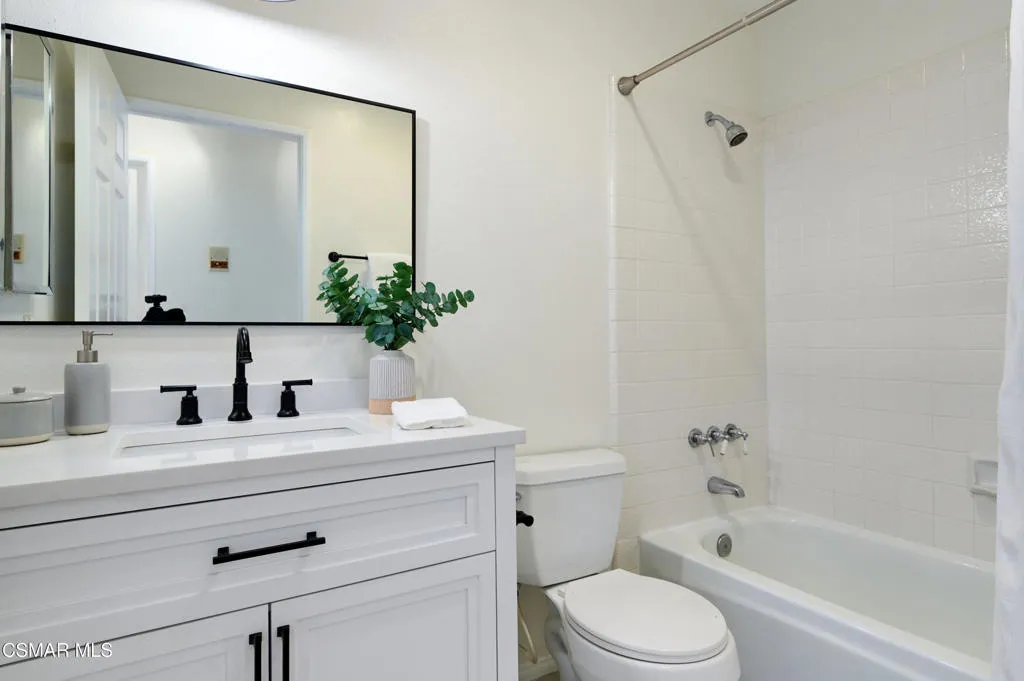 Hall Bath - Staged