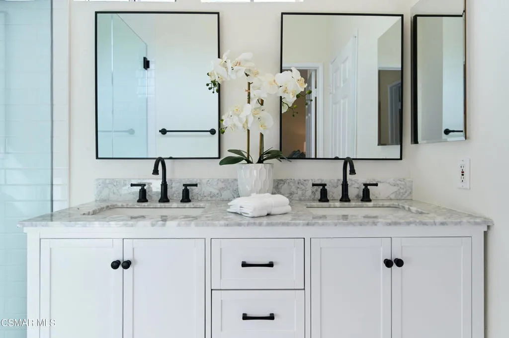 Primary Bathroom - Staged