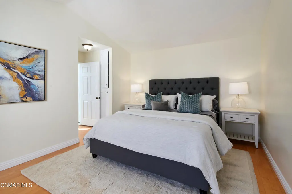 Primary Bedroom - Staged