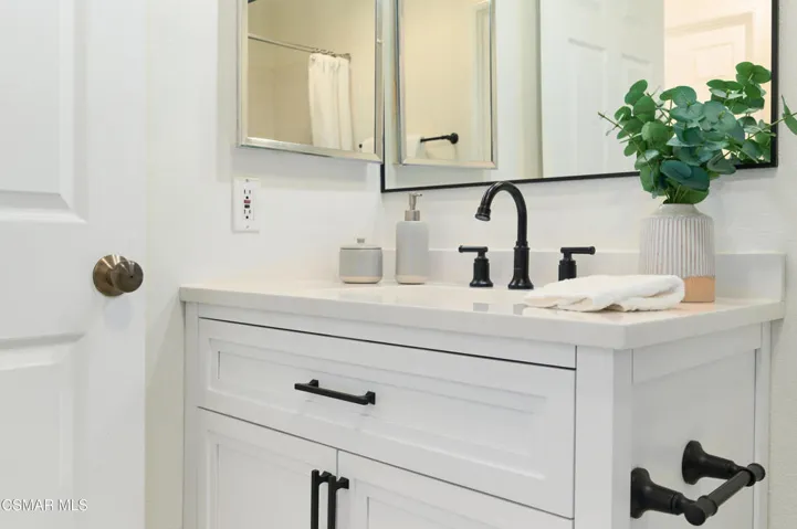 Hall Bath - Staged
