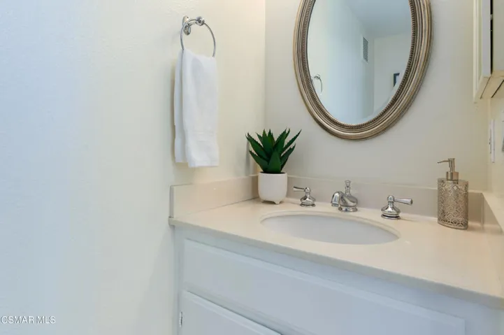 Downstairs Bath - Staged