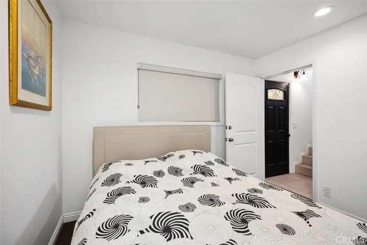 First floor bedroom #1 - Door to upstairs