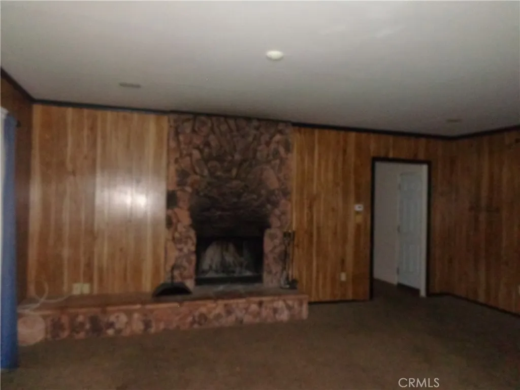 Fireplace in living room
