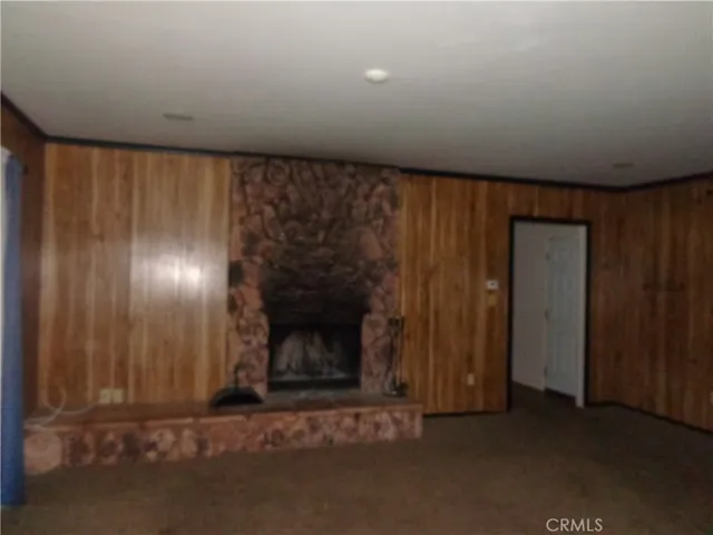 Fireplace in living room